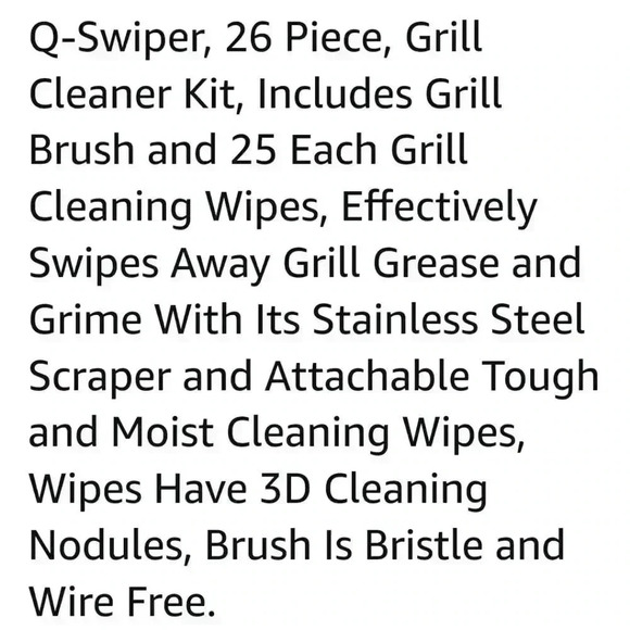 Q-Swiper grill cleaner  - Picture 4 of 5